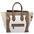 Céline CELINE Luggage Mini Shopper Hand Bag Leather Brown Gold Tone Auth 199523A Marrone - vista 13