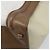 Céline CELINE Luggage Mini Shopper Hand Bag Leather Brown Gold Tone Auth 199523A Marrone - vista 16