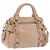 Borsa a mano Miu Miu in pelle 2way Rosa Tono Oro Auth 167577V