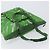 Borsa Tote Miu Miu Nylon Green Silver Auth 200289A Argento Verde - vista 6
