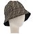 FENDI Zucca Canvas Bucket Hat Brown Black Auth 201009V Braun Schwarz
