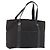 Bulgari Saco Tote BVLGARI Logo Mania Canvas Black Silver Auth 202329 Preto Prata