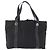 Bulgari Saco Tote BVLGARI Logo Mania Canvas Black Silver Auth 202329 Preto Prata - vista 2