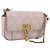 GIVENCHY Schultertasche Leder Rosa Goldton Auth 202242A Pink