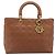 Borsa Christian Dior Canage in pelle marrone e oro autentica bs36947 D'oro - vista 13