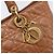 Borsa Christian Dior Canage in pelle marrone e oro autentica bs36947 D'oro - vista 17