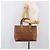 Borsa Christian Dior Canage in pelle marrone e oro autentica bs36947 D'oro - vista 23