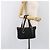Bolso de mano GUCCI GG Canvas Negro Dorado 141471 Auth hk4126 - vista 24
