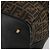 Borsa Boston FENDI Zucca Canvas 2way Nero Marrone Auth 199177 - vista 16