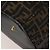 Borsa Boston FENDI Zucca Canvas 2way Nero Marrone Auth 199177 - vista 18
