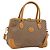 Borsa GUCCI Micro GG Supreme PVC Leather 2way Beige Gold 002 25 0033 Auth am12515A D'oro