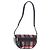 Borsa a tracolla BURBERRY Nova Check Canvas Rosso Oro Auth ki6799M D'oro