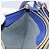 Céline Borsa a tracolla CELINE Trio in pelle blu e oro Auth 198751 D'oro - vista 18