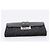 Cartera bifold Christian Dior Trotter Canvas Silver Black Auth bs37038 Negro Plata - vista 6