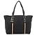Borsa Tote GUCCI GG Canvas Sherry Line Nero Oro 139260 Auth 199881 D'oro - vista 13