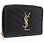Autre Marque Portafoglio Bifold SAINT LAURENT in pelle nera e oro Auth hk4039 Nero D'oro
