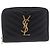 Autre Marque Portafoglio Bifold SAINT LAURENT in pelle nera e oro Auth hk4039 Nero D'oro - vista 13