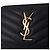 Autre Marque Portafoglio Bifold SAINT LAURENT in pelle nera e oro Auth hk4039 Nero D'oro - vista 17