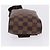 Borsa a tracolla LOUIS VUITTON Damier Ebene Geronimos N51994 LV Auth 196427A - vista 3