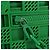 LOUIS VUITTON Borsa a tracolla Mini Soft Trunk Rubber Green M23142 LV Auth 197479SAM Verde - vista 18