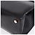 Borsa Salvatore Ferragamo Vala in pelle nera e oro autentica bs37001 Nero D'oro - vista 16