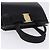 Borsa Salvatore Ferragamo Vala in pelle nera e oro autentica bs37001 Nero D'oro - vista 6