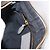 Borsa a tracolla BALENCIAGA Giant Hip in pelle grigia e oro 237203 Auth bs37003A Marrone D'oro - vista 21