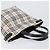 Borsa Tote BURBERRY Nova Check Blue Label in tela beige e argento Auth hk4052A - vista 6