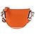 Borsa a tracolla Micro Logo GUCCI in pelle Orange Silver 821831 Auth 200280V Argento Arancione - vista 13