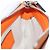 Borsa a tracolla Micro Logo GUCCI in pelle Orange Silver 821831 Auth 200280V Argento Arancione - vista 25