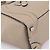 Céline CELINE Luggage Micro Shopper Hand Bag Leather Beige Silver Auth 200973V Argento - vista 14