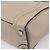 Céline CELINE Luggage Micro Shopper Hand Bag Leather Beige Silver Auth 200973V Argento - vista 15