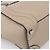 Céline CELINE Luggage Micro Shopper Hand Bag Leather Beige Silver Auth 200973V Argento - vista 16