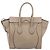 Céline CELINE Luggage Micro Shopper Hand Bag Leather Beige Silver Auth 200973V Argento - vista 2
