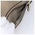 Céline CELINE Luggage Micro Shopper Hand Bag Leather Beige Silver Auth 200973V Argento - vista 22