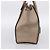 Céline CELINE Luggage Micro Shopper Hand Bag Leather Beige Silver Auth 200973V Argento - vista 3