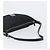 Borsa a tracolla FENDI Nylon Nero Argento Auth 200978 - vista 7