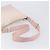 Borsa a tracolla Christian Dior Trotter Canvas Rosa Argento Auth bs36839 - vista 7