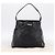 Borsa a tracolla Max Mara in pelle nera e oro Auth yk20883A Nero - vista 12