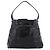 Borsa a tracolla Max Mara in pelle nera e oro Auth yk20883A Nero - vista 2