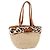 Miu Miu Tote Bag aus Raffia Beige Gold Auth 199393V Golden