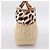 Miu Miu Tote Bag aus Raffia Beige Gold Auth 199393V Golden - Ansicht 4