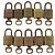 LOUIS VUITTON Padlock 10 Set Padlock metal Gold LV Auth 202434 Golden - view 3