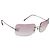 Gafas de sol CHANEL Metal Silver CC Auth bs36898 Plata