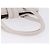 Borsa a mano BURBERRY in pelle bianca e argento Auth 202261 Bianco - vista 8