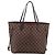 Borsa Tote LOUIS VUITTON Damier Ebene Neverfull MM N51105 LV Auth 199361V - vista 13