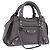 BALENCIAGA Sac Neo Classic City Mini Bag en cuir 2way Gris 638524 Auth 200088SAM Marron