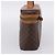 Céline Beauty Case CELINE Macadam Canvas PVC Pelle Marrone Oro Auth 201994 D'oro - vista 4