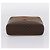 Céline Beauty Case CELINE Macadam Canvas PVC Pelle Marrone Oro Auth 201994 D'oro - vista 5