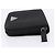 Cartera Bifold PRADA Nylon Black Silver Auth bs36914 Negro Plata - vista 3